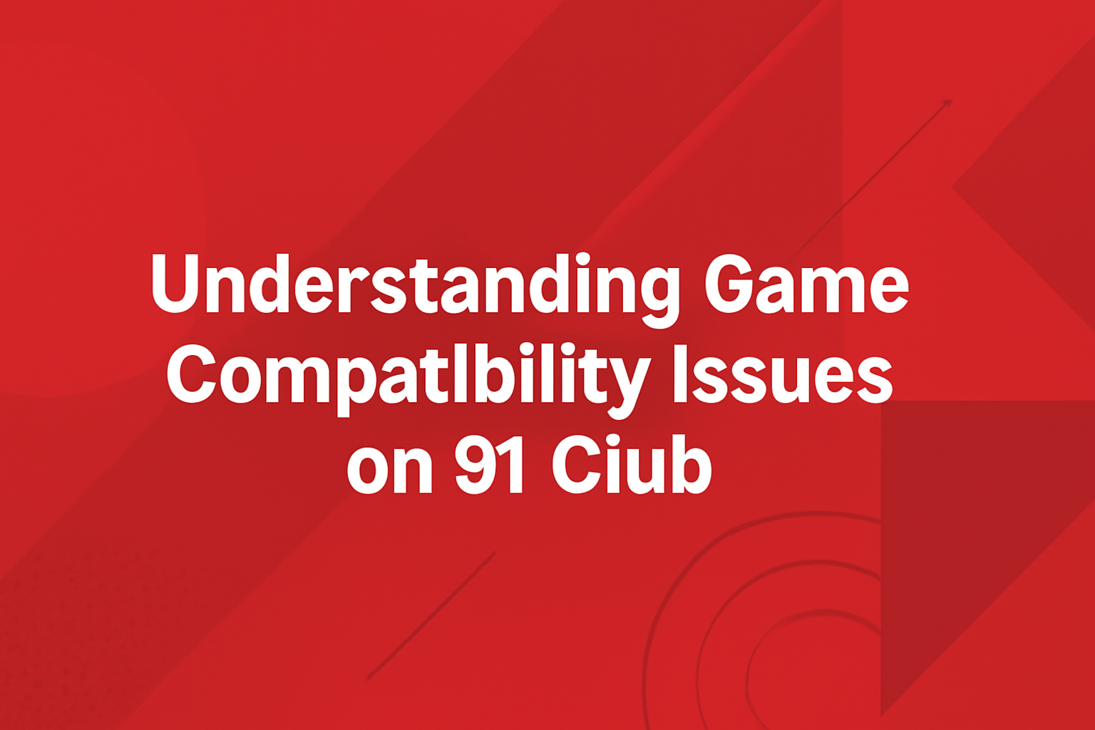 Informational graphic for 91 Club updates