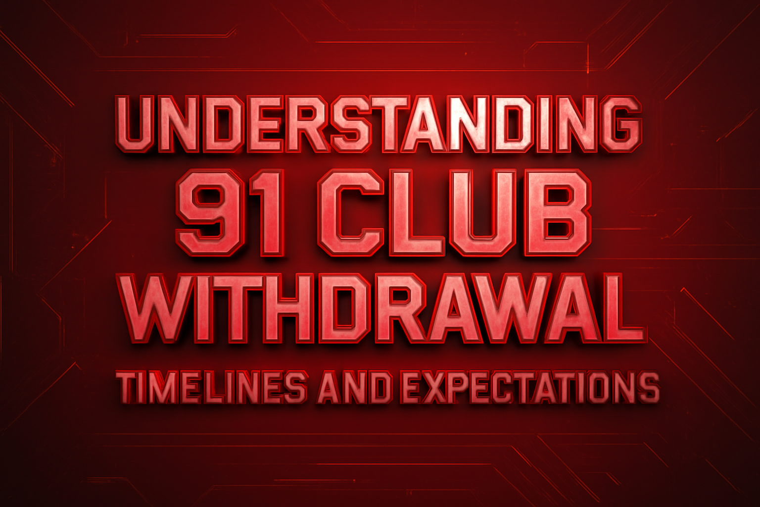 A visual representation of the 91 Club Incident Log, featuring the title prominently.