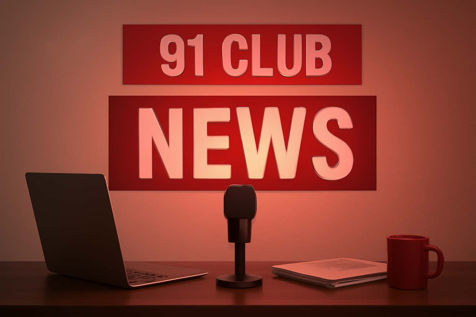 An informative visual representation of 91 Club News.
